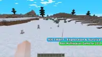 Ice craft : Winter Exploration And Survival Screen Shot 3