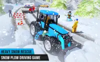 Snow Plough Truck Driving: Snow Hill Rescue 2019 Screen Shot 3