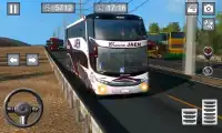 Mountain Bus Racing Driving 3D Screen Shot 2