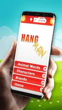 Hangman - Guess the Word - Vocabulary Games Screen Shot 2