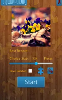 Blumen-Puzzles Screen Shot 1