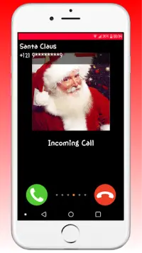 Call you Santa -Video Call from "Santa Claus" Screen Shot 4