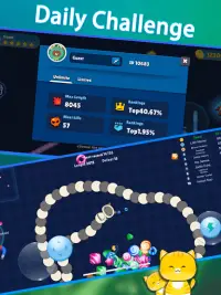 Snake Slither: Rivals io Game Screen Shot 8