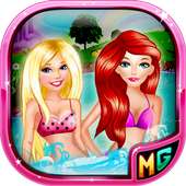 Princess Pool Party Girl Games