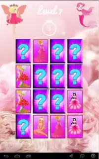 Princess memory game for girls Screen Shot 5