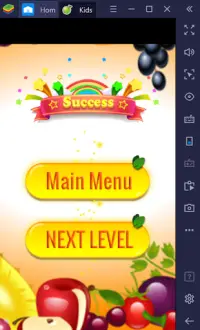 Kids Fruits Puzzle Game Screen Shot 5