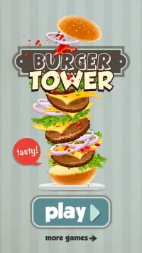 Burger Tower Game Screen Shot 0