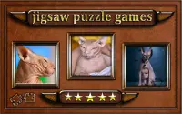 Sphynx cats jigsaw puzzle Screen Shot 2