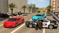Crime City cop auto: bestuurder 3D politie 2018 Screen Shot 2