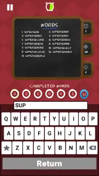 Words Master: Brain Training Word Game Screen Shot 1