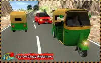 Tuk Tuk Rickshaw Fora da estrada Motorista Screen Shot 4