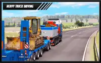 Rough Truck: Euro Cargo Delivery Transport Game 3D Screen Shot 1