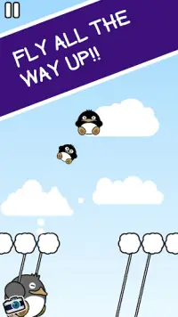 Fly Now: Tap Tap Penguin Game Screen Shot 0