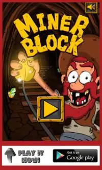 MINER BLOCK - Puzzle game Screen Shot 1