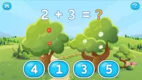 Matemáticas para niños:números Screen Shot 1