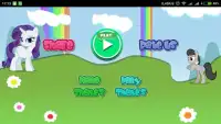 Piano Kuda Poni - Twilight Sparkle Rainbow Dash Screen Shot 0