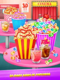 Popcorn Maker - Yummy Rainbow Popcorn Food Screen Shot 0