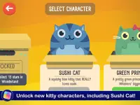 The Big Journey: Cute Cat Adve Screen Shot 9