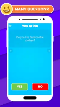 Yes or No Questions game Screen Shot 1