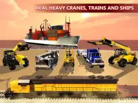 Layanan Land & Sea Cargo: Simulasi Kapal & Kereta Screen Shot 16