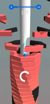 Drop Stack Ball 3D - Fall Helix Color Blast Crash Screen Shot 2