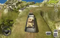 Hillside infantry Trucker and Helicopter sim 2018 Screen Shot 4