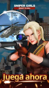 Sniper Girls - 3D Gun Shooting FPS Game Screen Shot 1