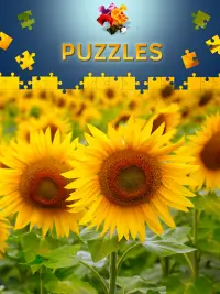 Flowers Jigsaw Puzzles Free Screen Shot 1