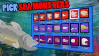 Megalodon Fights Sea Monsters Screen Shot 1