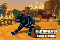 tijger simulator: stadsspel overleving RPG Screen Shot 14