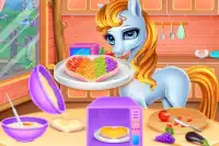 Rainbow Pony Care Screen Shot 2