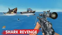 Shark Survival World - Spear Fishing Shark Games Screen Shot 4