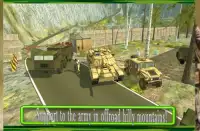 Military Cargo Transport Truck Screen Shot 0