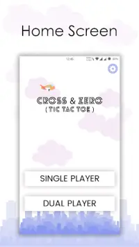 Cross and Zero : Tic Tac Toe Screen Shot 0