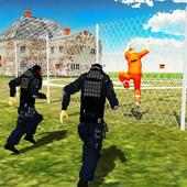 Prison Police Chase Jail Break