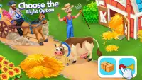 ألعاب زراعة وحصاد: مزرعة سعيدة Screen Shot 7