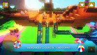 Water Park Craft GO: Construction de Toboggans 3D Screen Shot 1