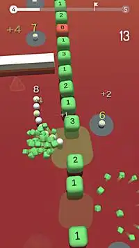 Snake Balls vs Blocks 3D Screen Shot 1