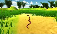 Hungry Anaconda الأفعى سيم 3D Screen Shot 1