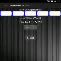 Jumble Words Screen Shot 1