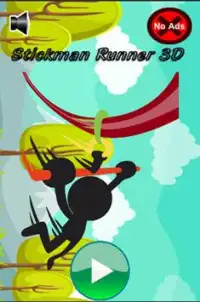 Stickman Runner 3D Screen Shot 0
