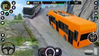 Mountain Road Bus Driving Game Screen Shot 4