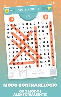 Caça palavras - conecte a letras gratuitamente Screen Shot 8