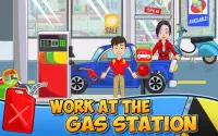 My Town : Car wash fix & drive Screen Shot 1