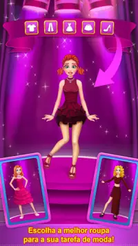 Estilista de moda jogo - Concurso de Selfies Screen Shot 1