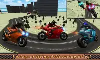 Flying Drift Bike Racing Screen Shot 4