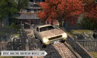 Muscle Car Island Driving Simulator Free Screen Shot 1
