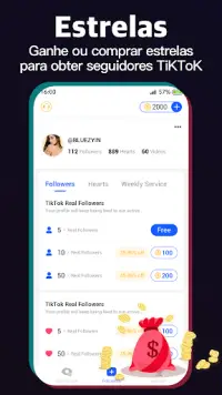 TikFame - Obtenha seguidores do TikTok e goste Screen Shot 2