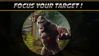 Selvagem Gorila Caçando Livre Jogos 2017 Screen Shot 5