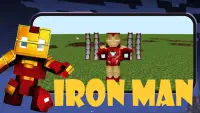 Iron Man Minecraft Mod skin PE Screen Shot 2